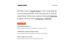 Desktop Screenshot of nandovieira.com.br