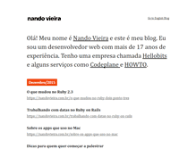 Tablet Screenshot of nandovieira.com.br